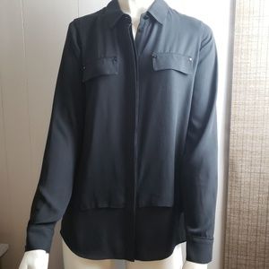 White House Black Market Women's Shirt Sz 4 blouse